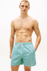 Tommy Hilfiger Cal&ccedil;&otilde;es de banho estampado bandeiras verde