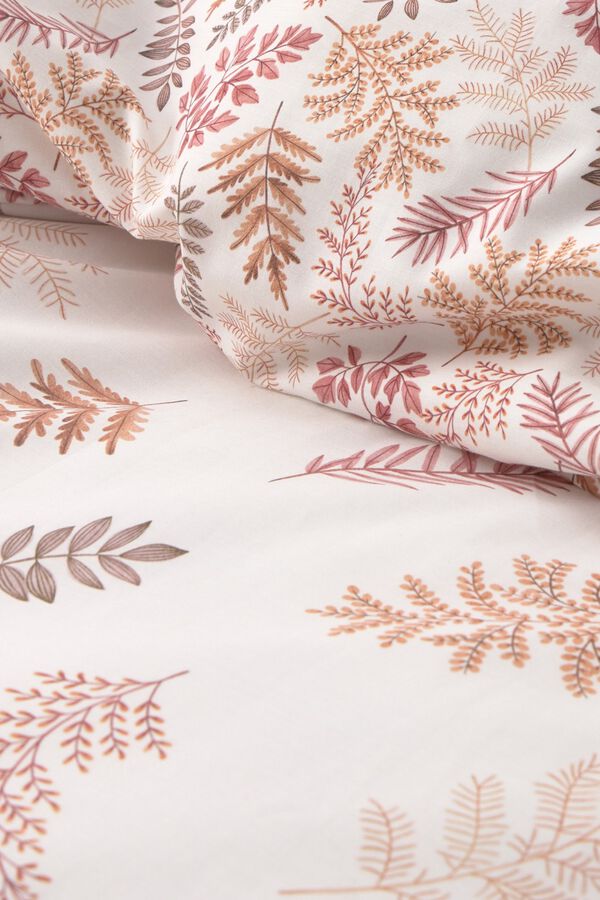 Textura Capa de edred&atilde;o estampada cru