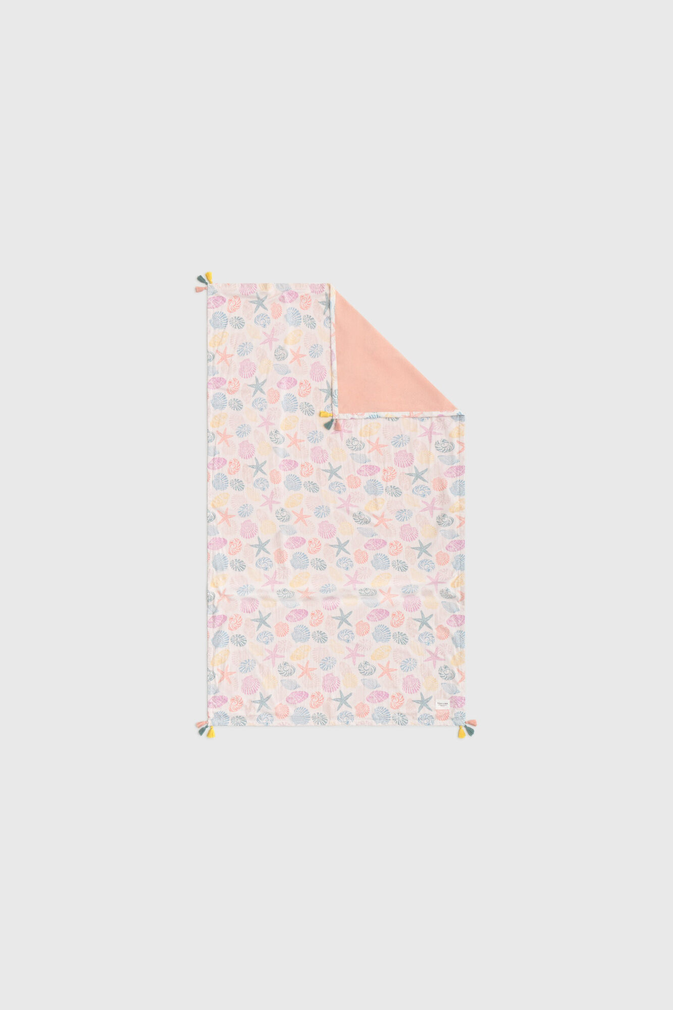 Textura Toalha de praia em tecido e turco