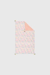 Textura Toalha de praia em tecido e turco estampado