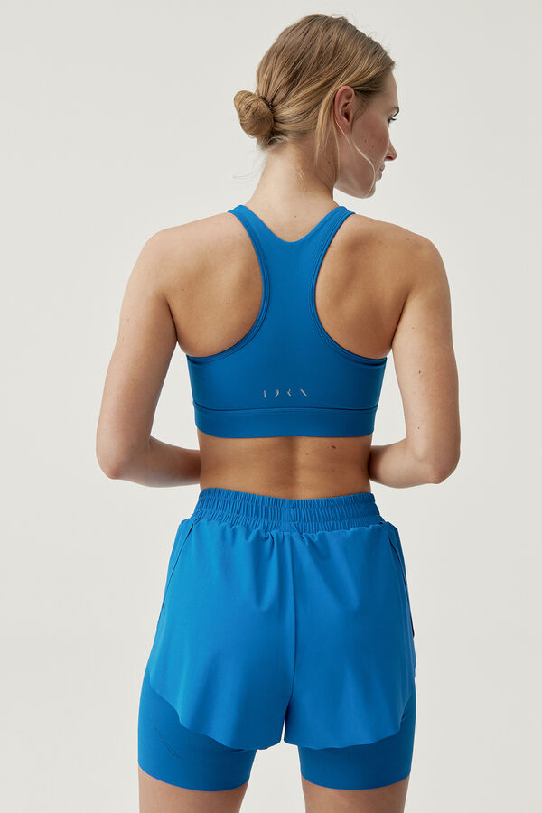Born Living Yoga Short Bikila Gloss Blue azul