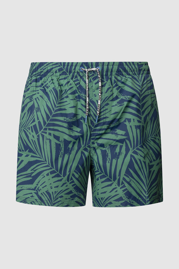 Pepe Jeans bermuda folha bermuda verde