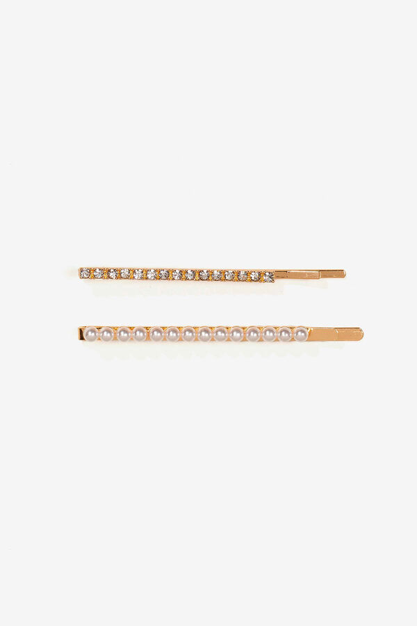 Vilanova Pack de dos horquillas amarillo