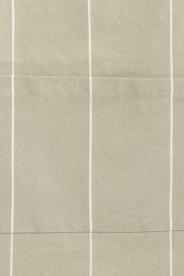 Textura Avental riscas bege