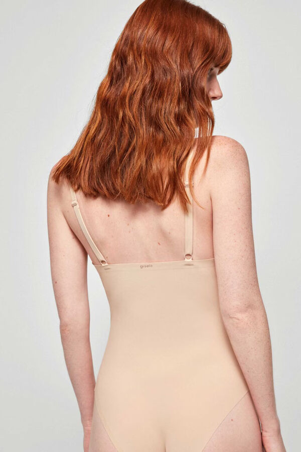 Gisela Invisible faux body without underwire nude