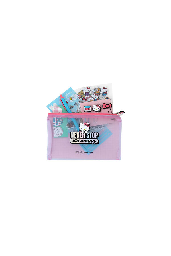 Mr. Wonderful Conjunto de escrita Hello Kitty x Mr. Wonderful - Nunca pare de sonhar estampado