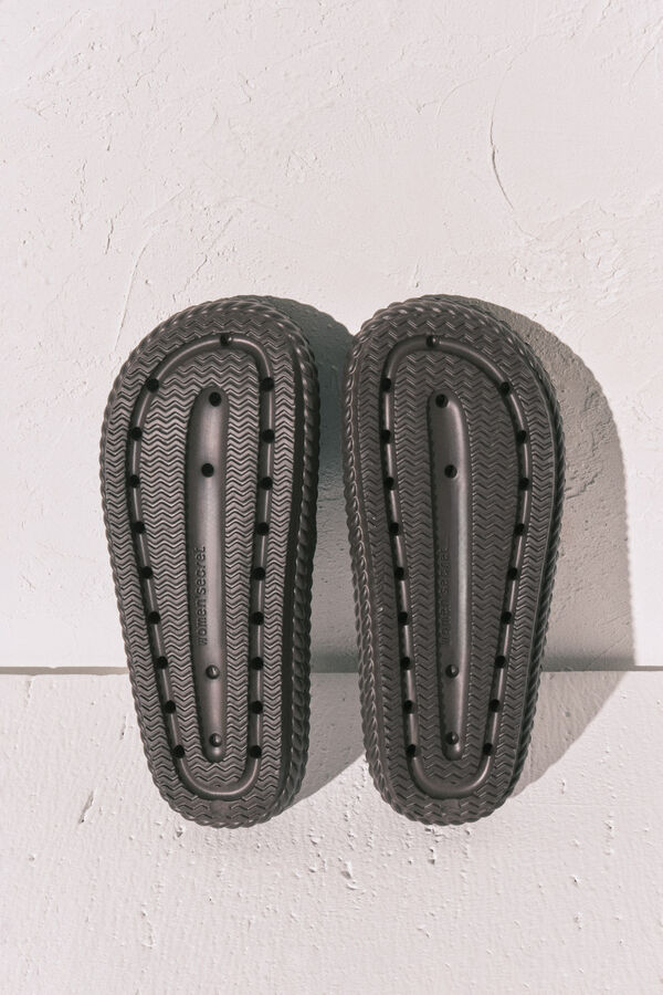 Women'secret Sand&aacute;lias plataforma castanhas cru