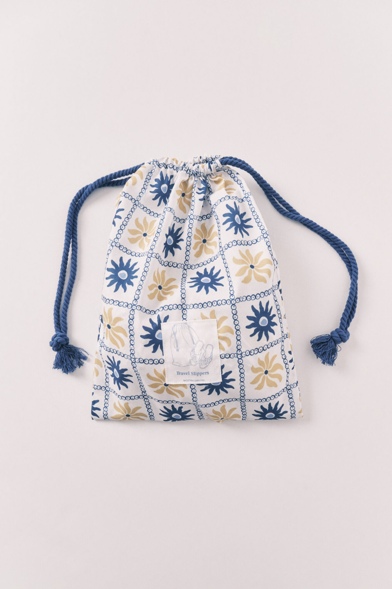 Women'secret Pack de viagem chinelos de quarto multicolor