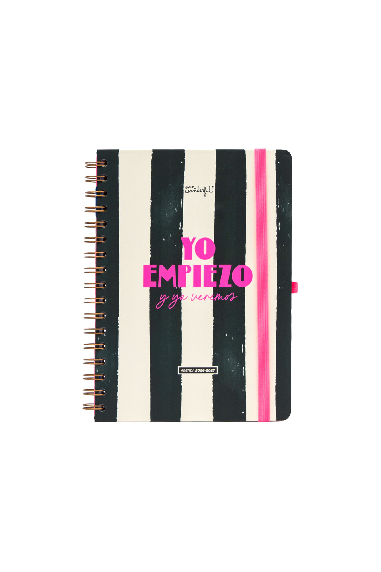 Mr. Wonderful Agenda Mr. Wonderful 226-27 Semanal - Eu come&ccedil;o e logo se v&ecirc;