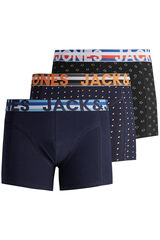 Jack & Jones 3-pack of essential boxers black