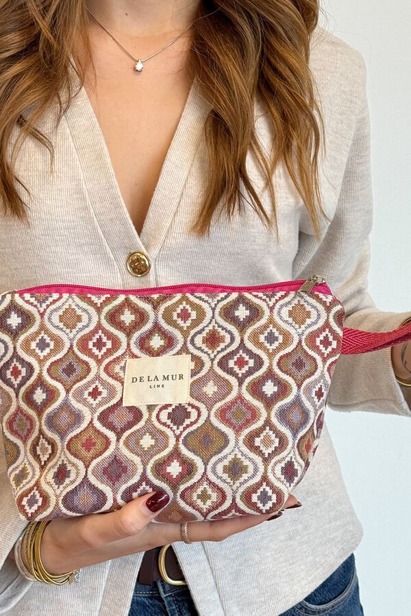 De La Mur Necessaire Grande Onda estampado