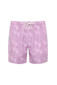Kiff-Kiff Maiô masculino com estampado de palmeira