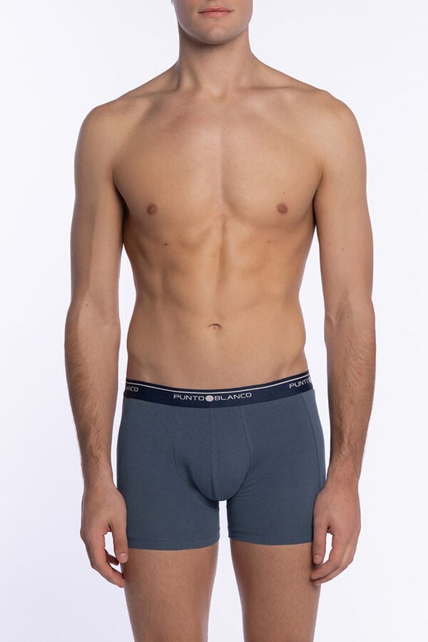 Punto Blanco Cueca Boxer Tripla Fechada Basix estampado