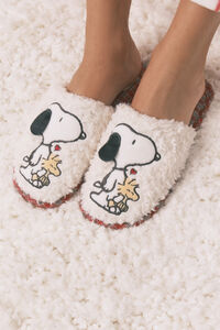 Women'secret Chinelos de quarto de borrego do Snoopy
