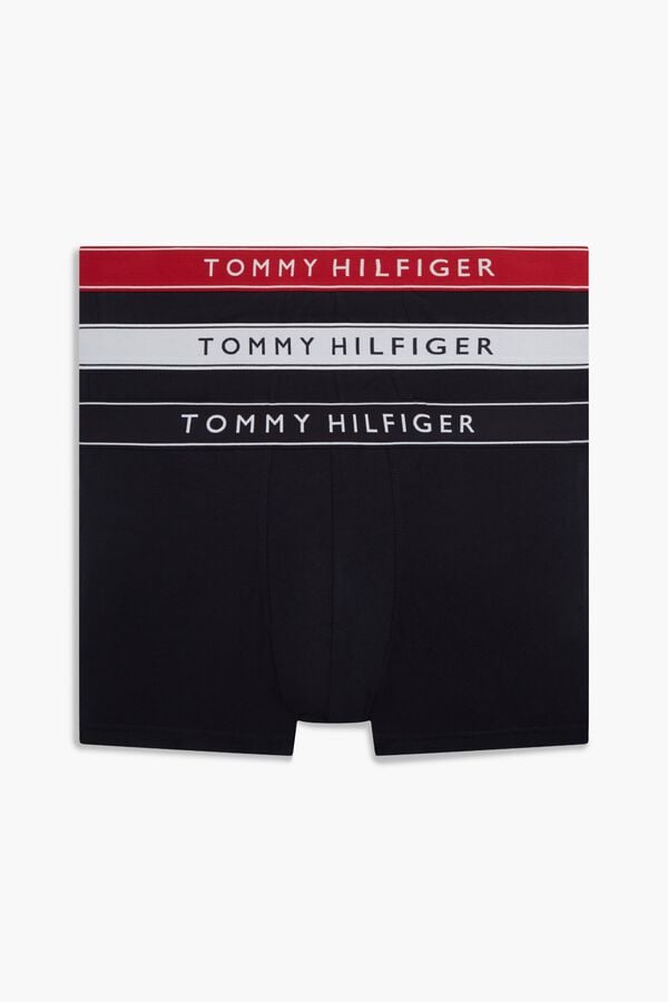 Tommy Underwear Pack de 3 boxers para homem estampado