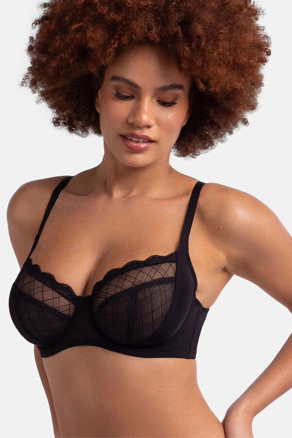 Dorina Pack of 2 bras with underwired black