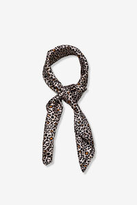 Vilanova Bandana Acetinada de Leopardo