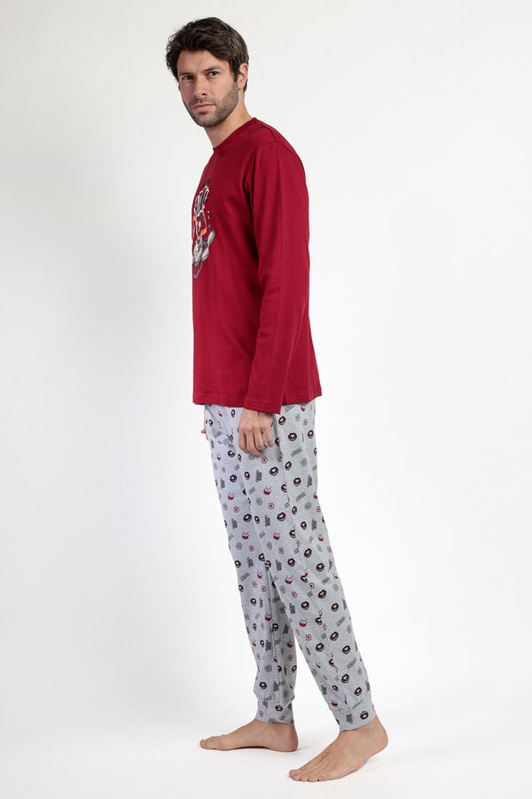 Admas Pijama Animal Drummer A estampado
