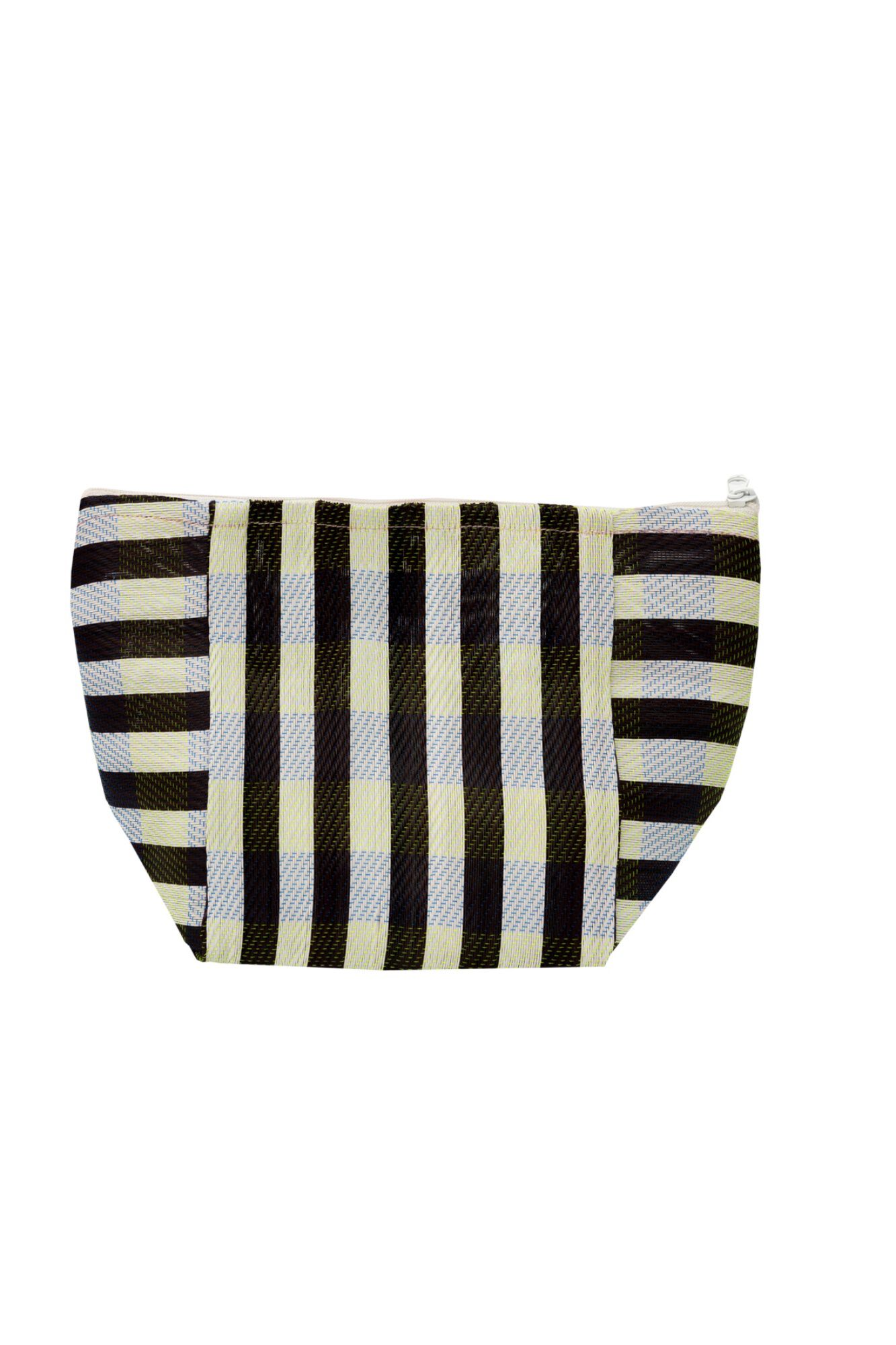 Mr. Wonderful Necessaire alegre e colorida com fecho-&eacute;clair &ndash; Black and white.