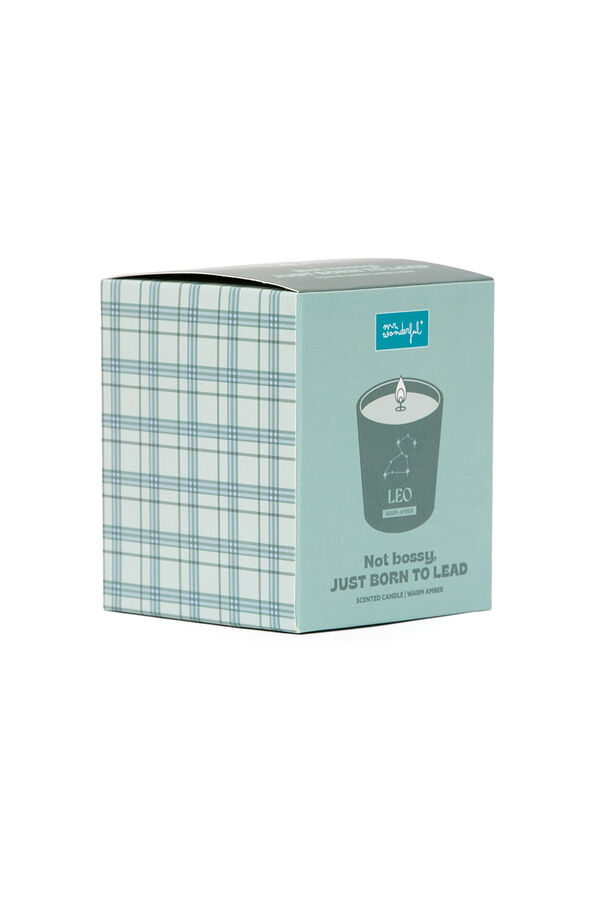 Mr. Wonderful Vela perfumada - Leo estampado