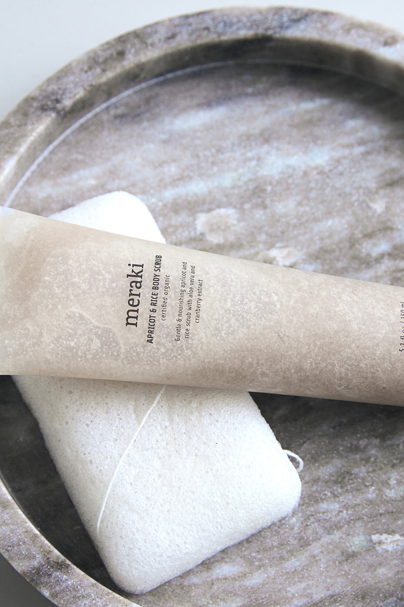 Meraki Exfoliante de albaricoque y arroz