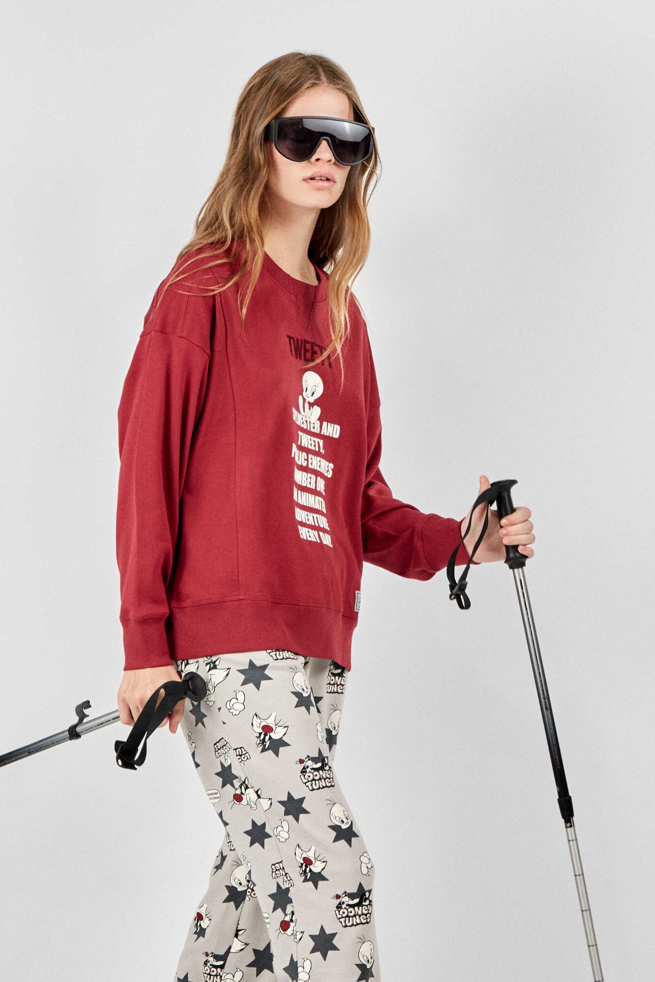 Gisela Pijama Looney Tunes estampado de Tweety