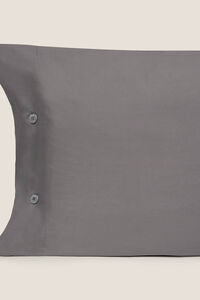 Womensecret Capa almofada algodão orgânico. Cama 150-160 cm. cinzento