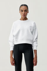 Born Living Yoga Sudadera Flora blanco