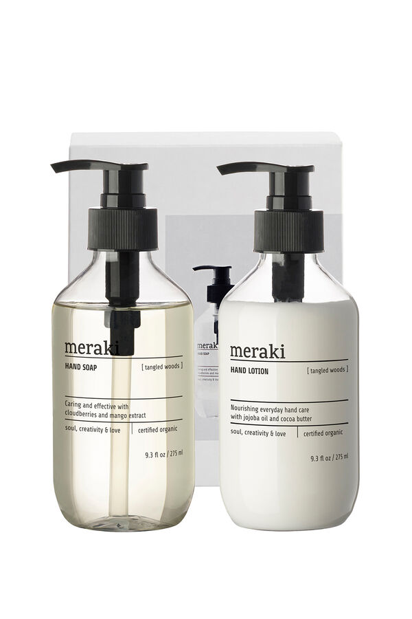 Meraki Tangle woods gift set white