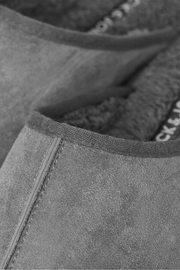 Jack & Jones Chinelos de quarto cinzento