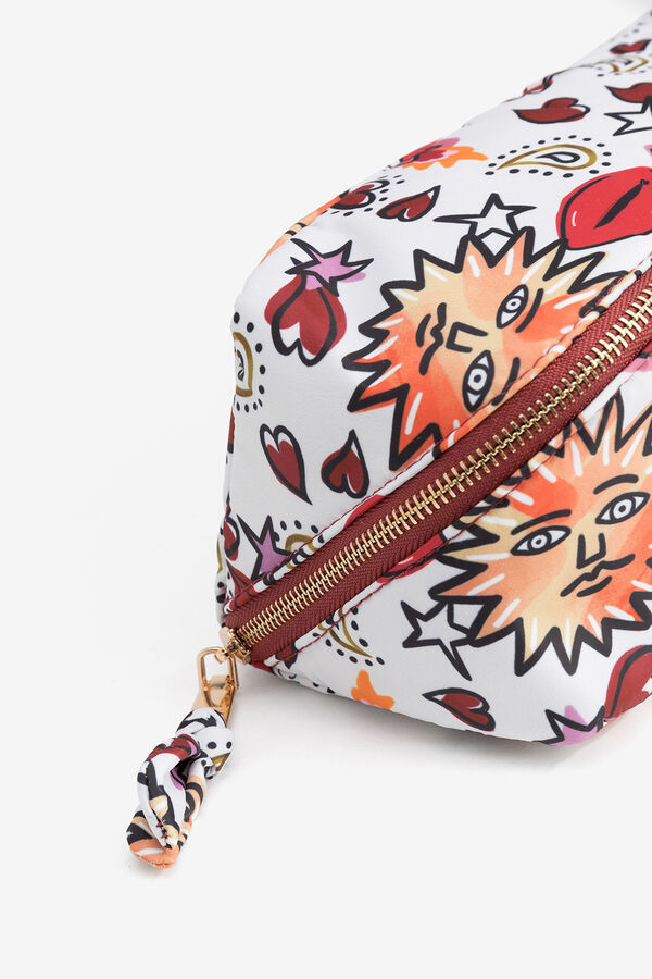 Vilanova Neceseres Estampados rojo