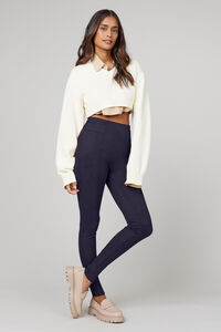 Spanx Leggings moldadoras efeito camurça