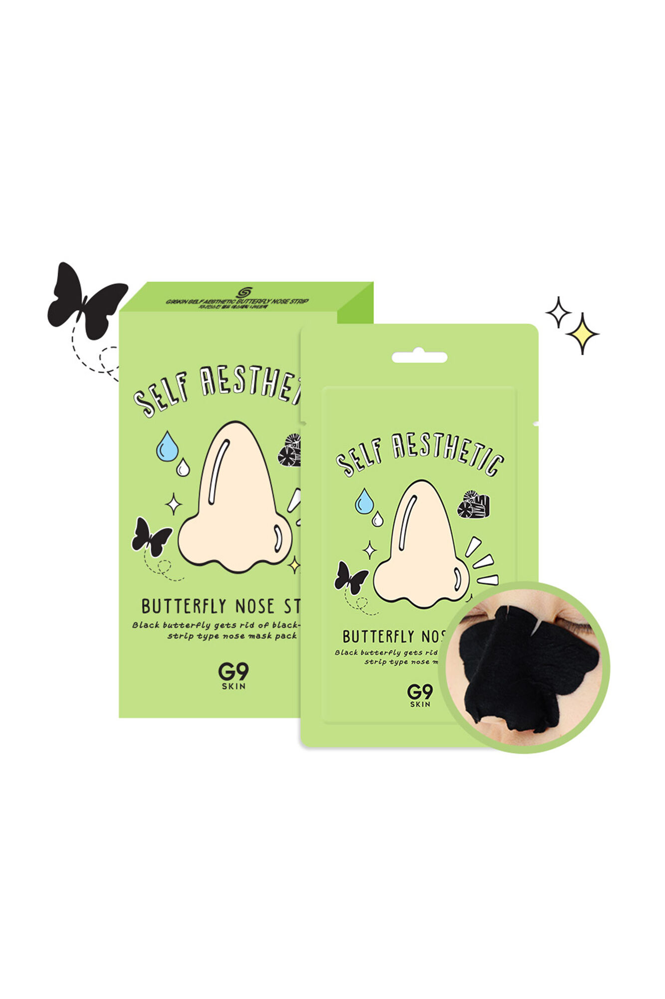 G9skin Mascarilla nariz Self Aesthetic Butterfly