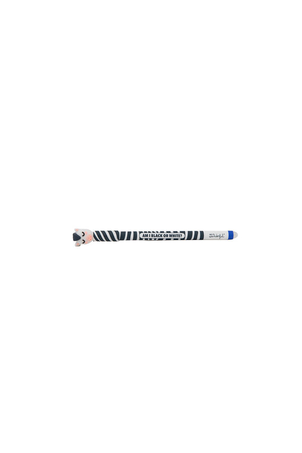 Mr. Wonderful Boli borrable Bo-Bo Cebra - Am I black or white? estampado