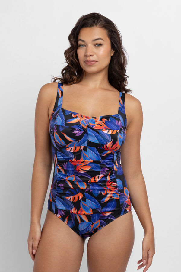 Dorina Fato de banho uma pe&ccedil;a com enchimento leve Vybe preto