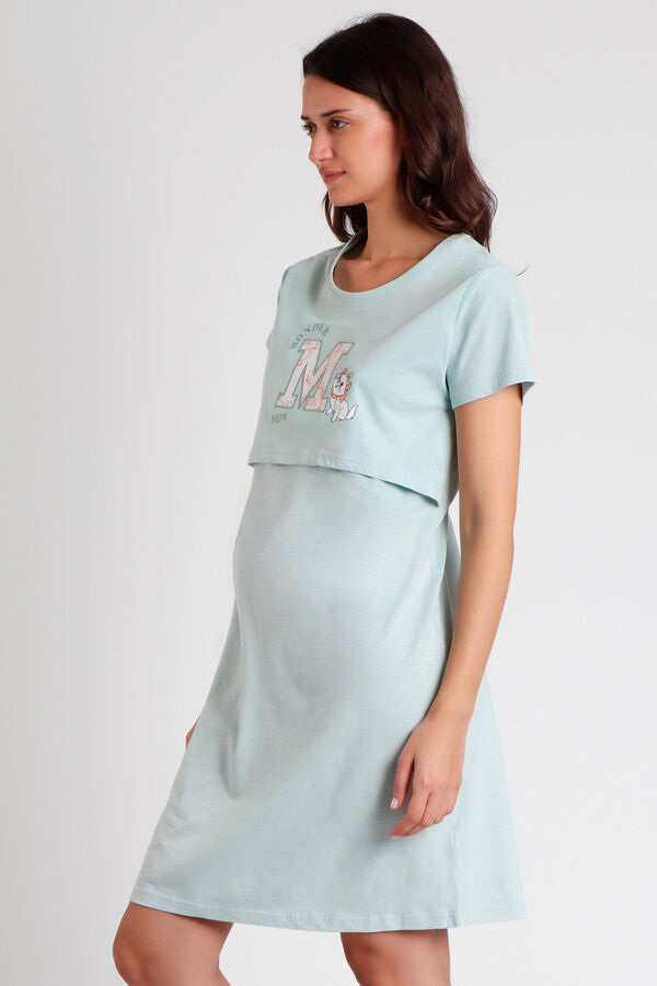 Admas DISNEY Camisola manga curta maternity Wonder Mum para mulher azul