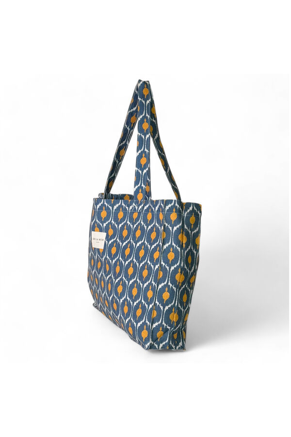De La Mur Bolsa Rectangular Brad azul