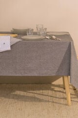 Textura Toalha antimanchas algodão/poliéster chambray 8 pax. preto