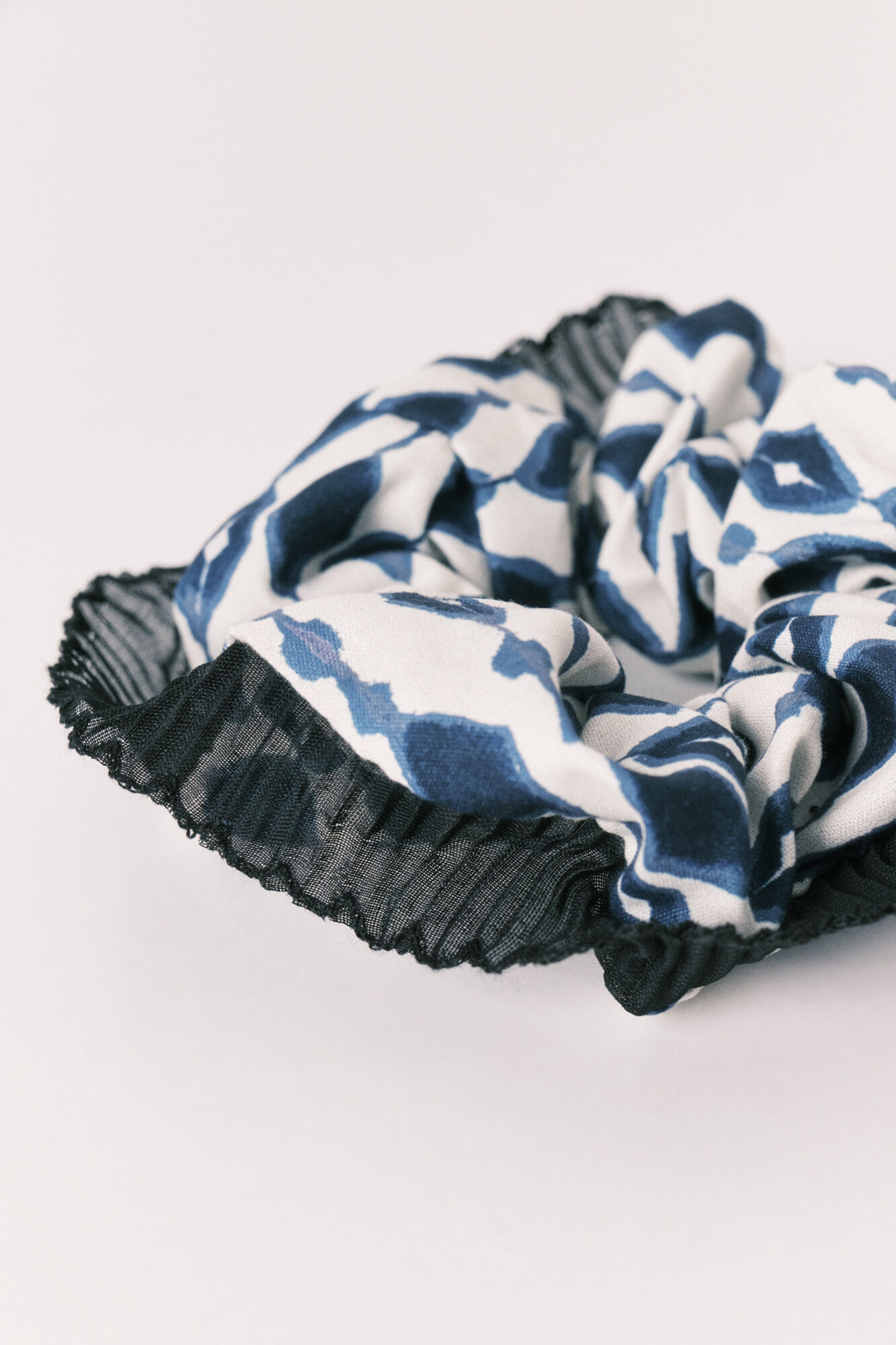 Women'secret El&aacute;stico de cabelo estampado geom&eacute;trico