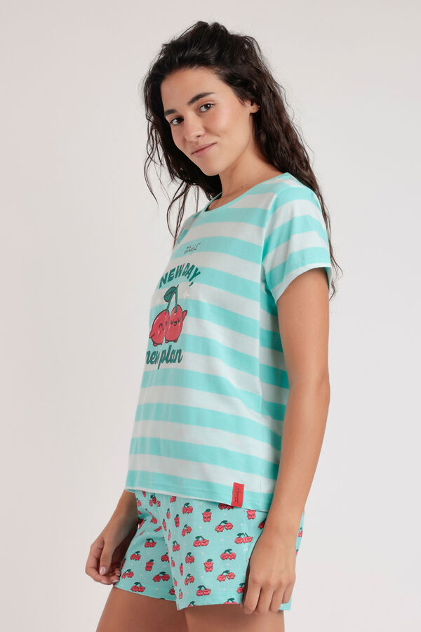Mr. Wonderful Mr Wonderful Neway Novo Plano Pijama Curto azul