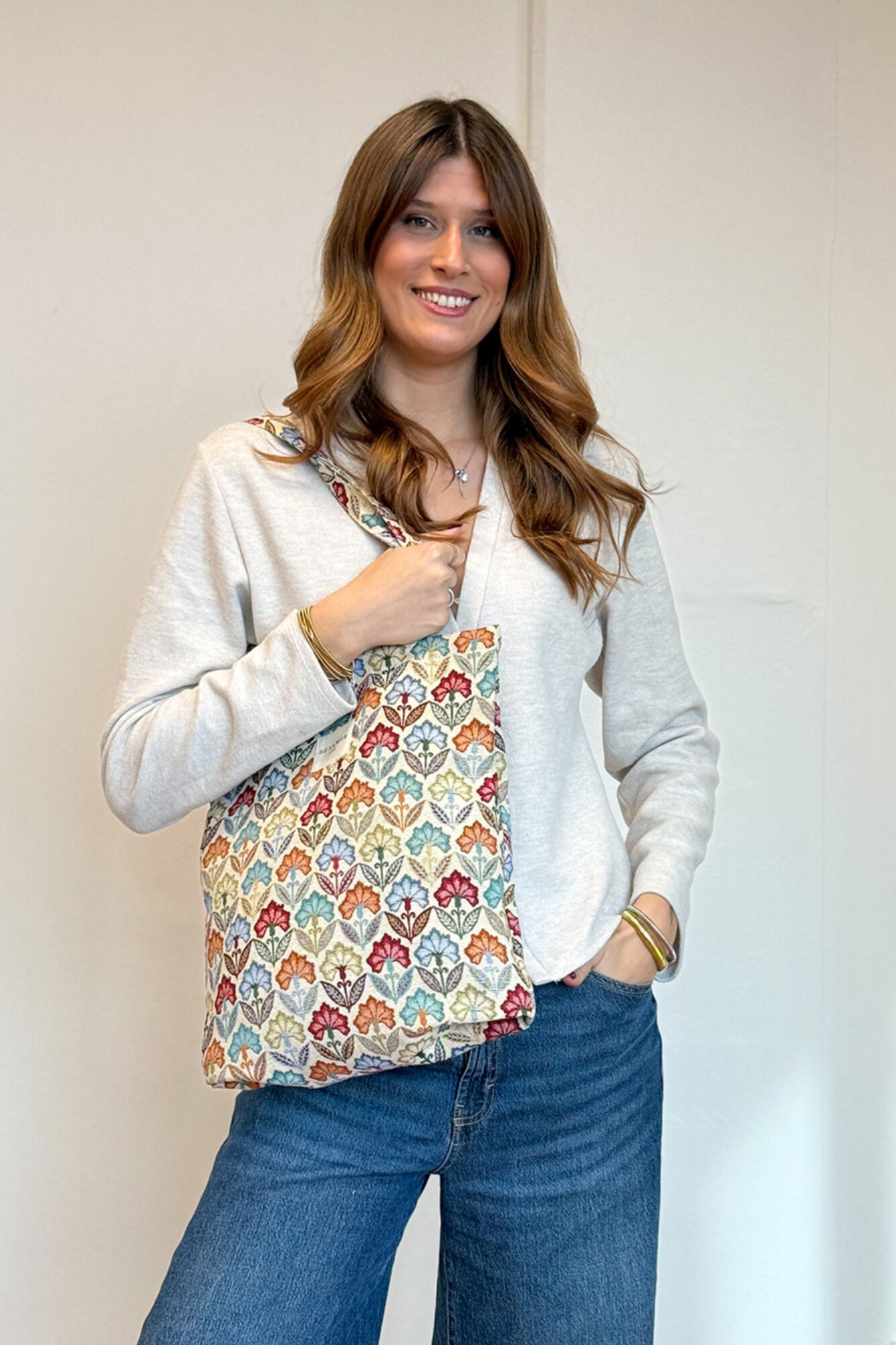 De La Mur Bolsa Peque&ntilde;a Cremallera Flora