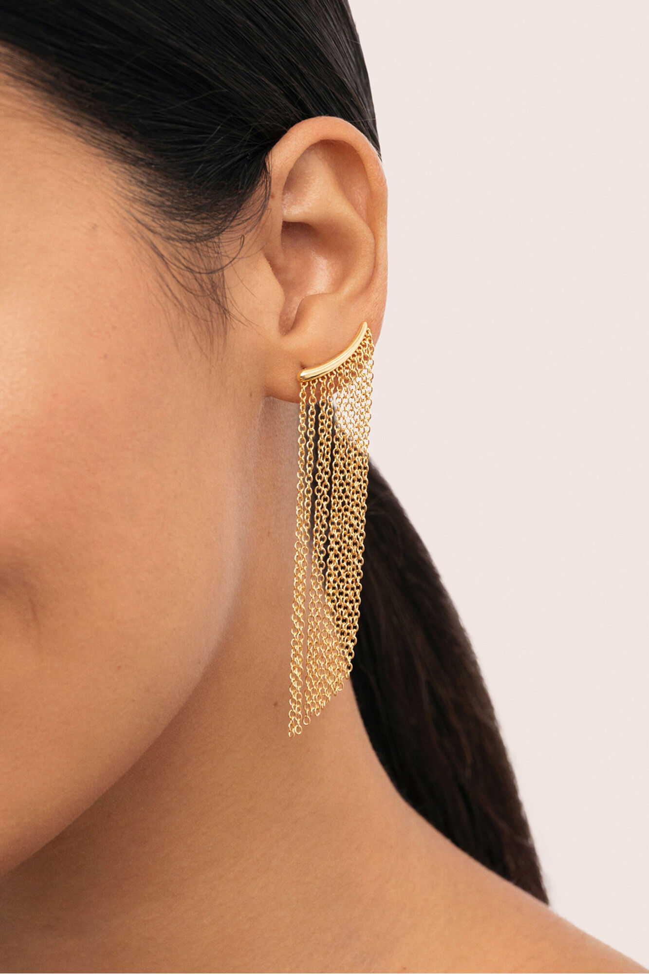 Singularu Pendientes Tamara Cascada Ba&ntilde;o Oro