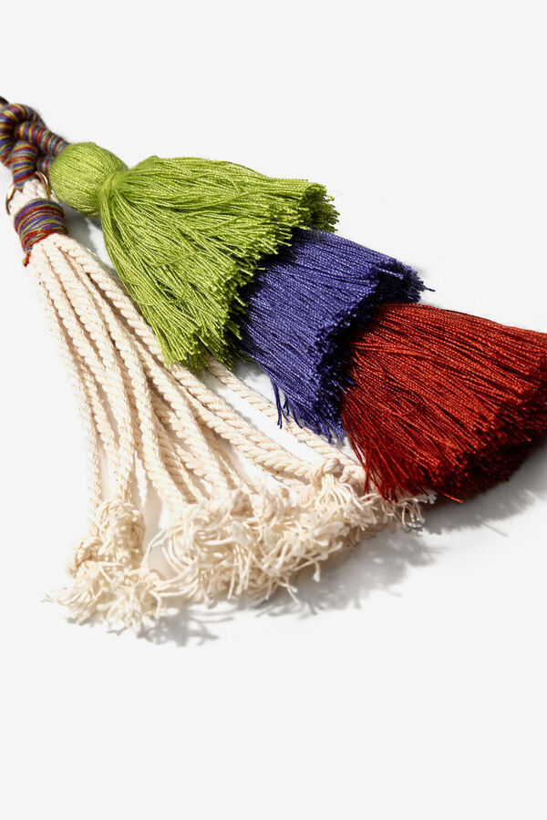 Vilanova Llavero con Flecos estampado