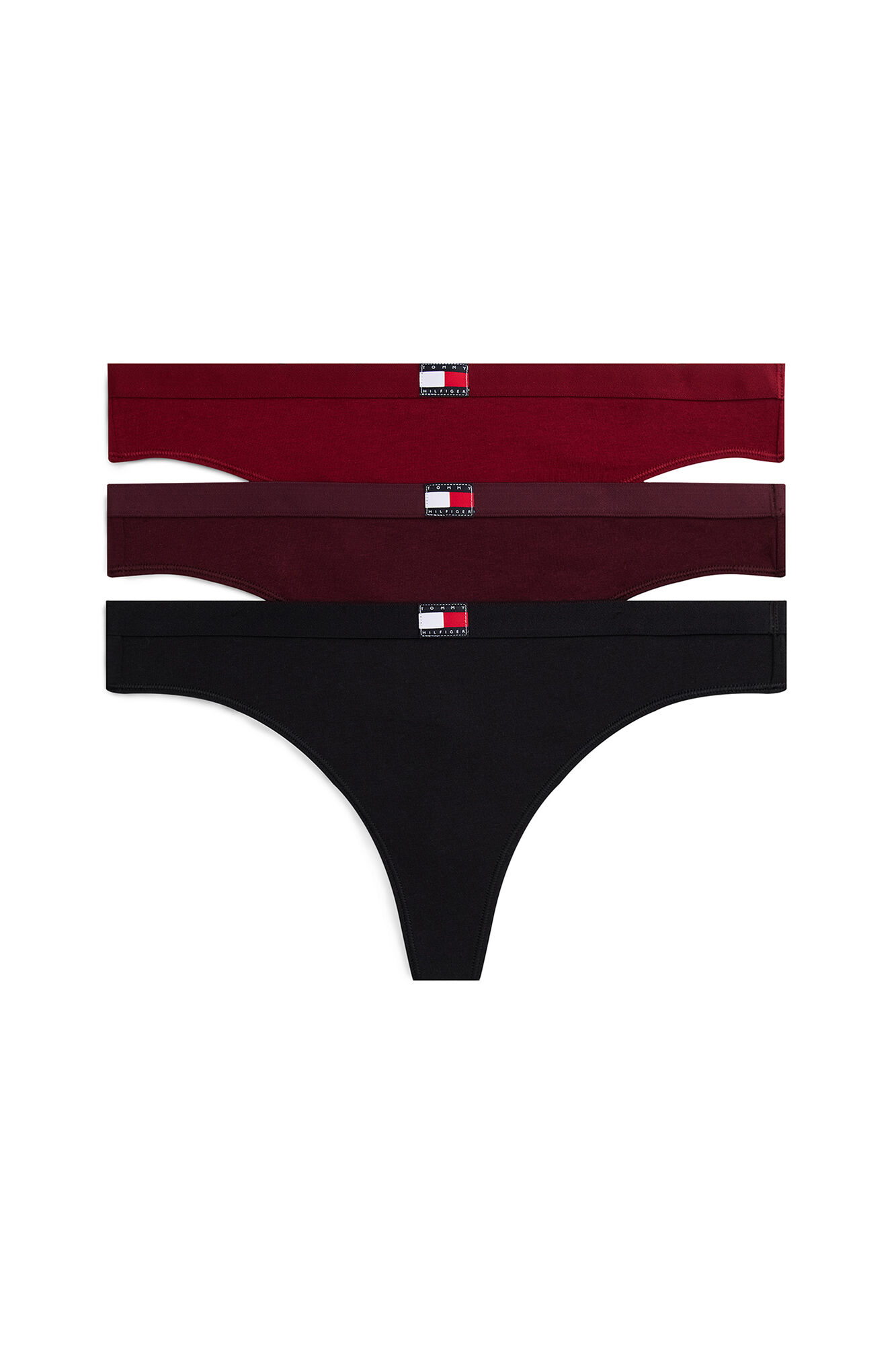 Tommy Jeans Pacote de 3 tangas com logo