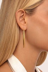 Singularu Irati Gold Plated Steel Earrings printed