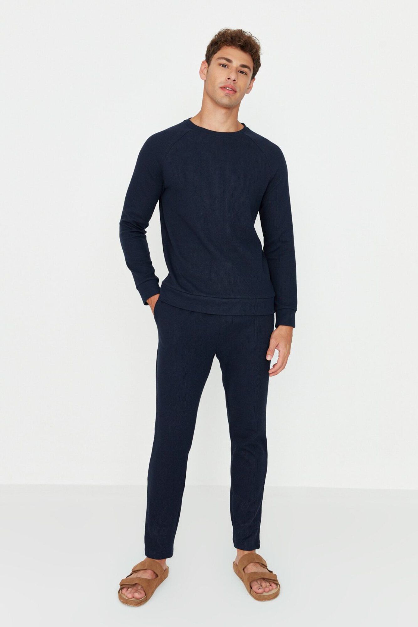 Trendyol Comfortable Knitted Pyjama Set