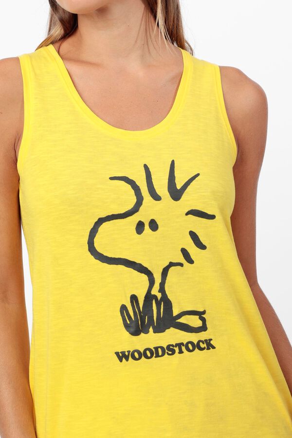 Admas Pijama curto de al&ccedil;as Snoopy Woodstock estampado