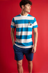 Admas Pijama riscas Disney Ride The Wave azul