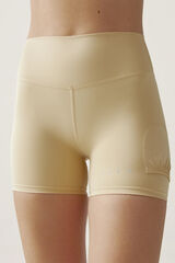 Born Living Yoga Short Laver Oat Milk  beige