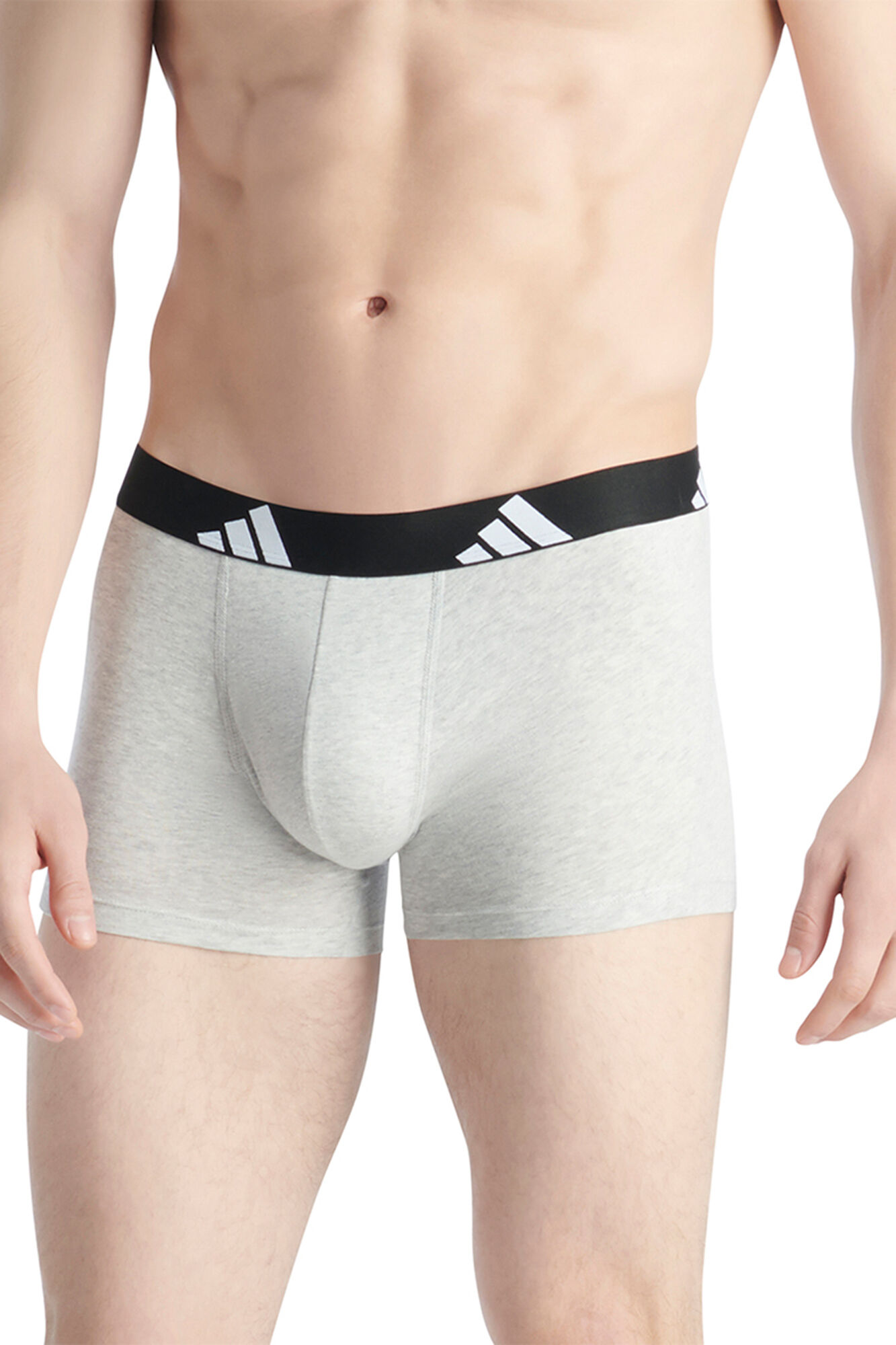 Adidas Pacote com 3 boxers de algod&atilde;o Active Flex 